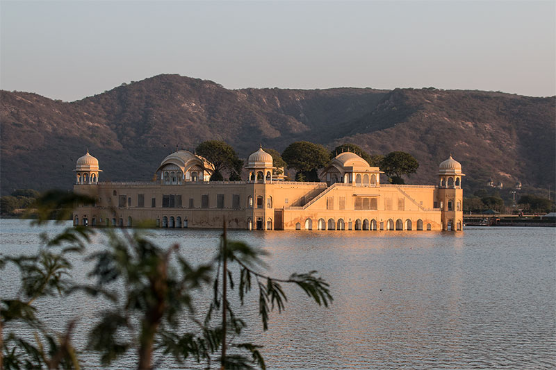 Palace in the lake