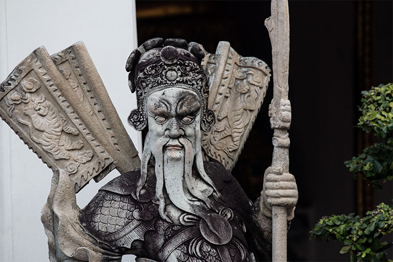 Statue of Temple Priest