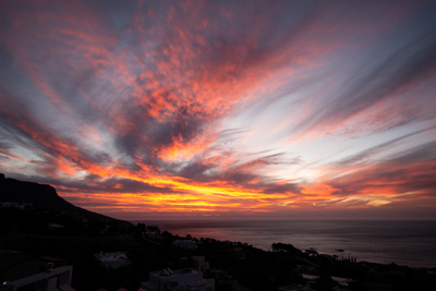 Red Sky over Camps Bay ⎮ SA